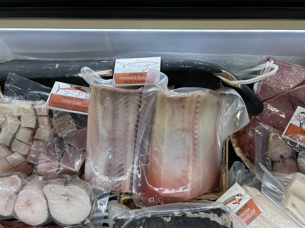 Lomo de pescado congelado
