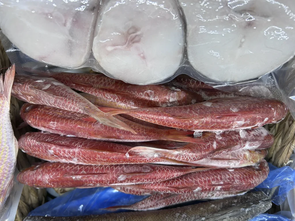 Pescado congelado IQF